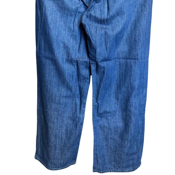 Rag And Bone Lori Mid Rise Wide Leg Jeans Dark Wash Blue Size 28 - Picture 8 of 14